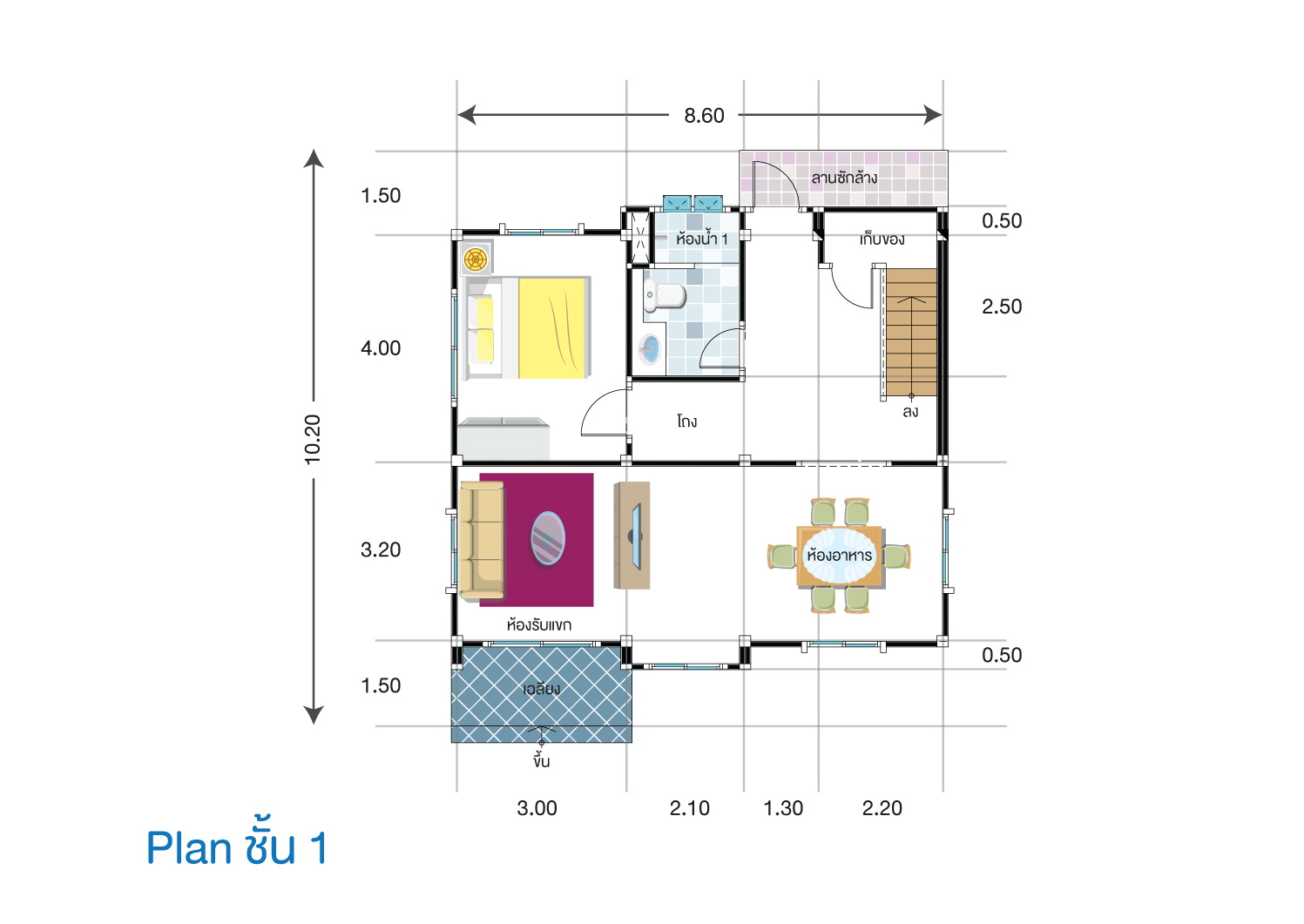 ยิ้ม 5 Modern